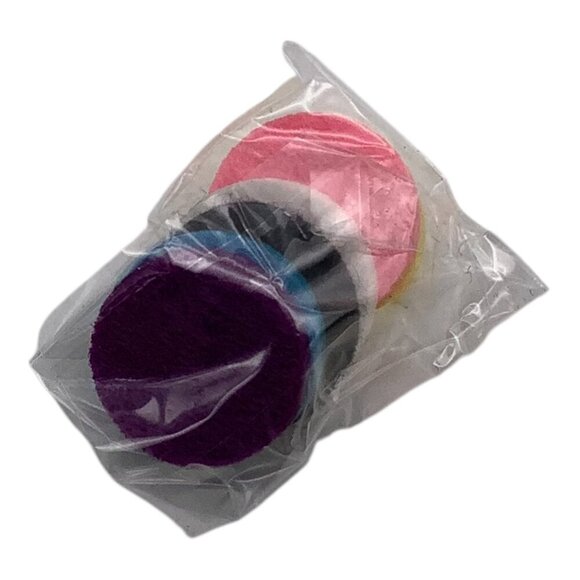 Aromatherapy Essential Oil Diffuser Locket Necklace 6 Color Felt Pads - Picture 3 of 9